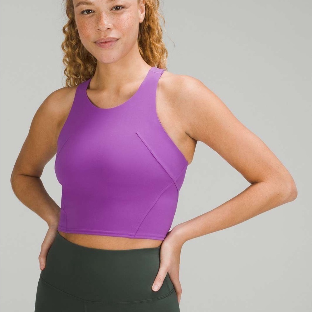 Lululemon Invigorate Training Tank Top - Moonlit Magenta SZ 4